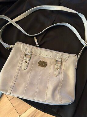 BOC faux leather ? medium womens purse hand bag handbag shoulder